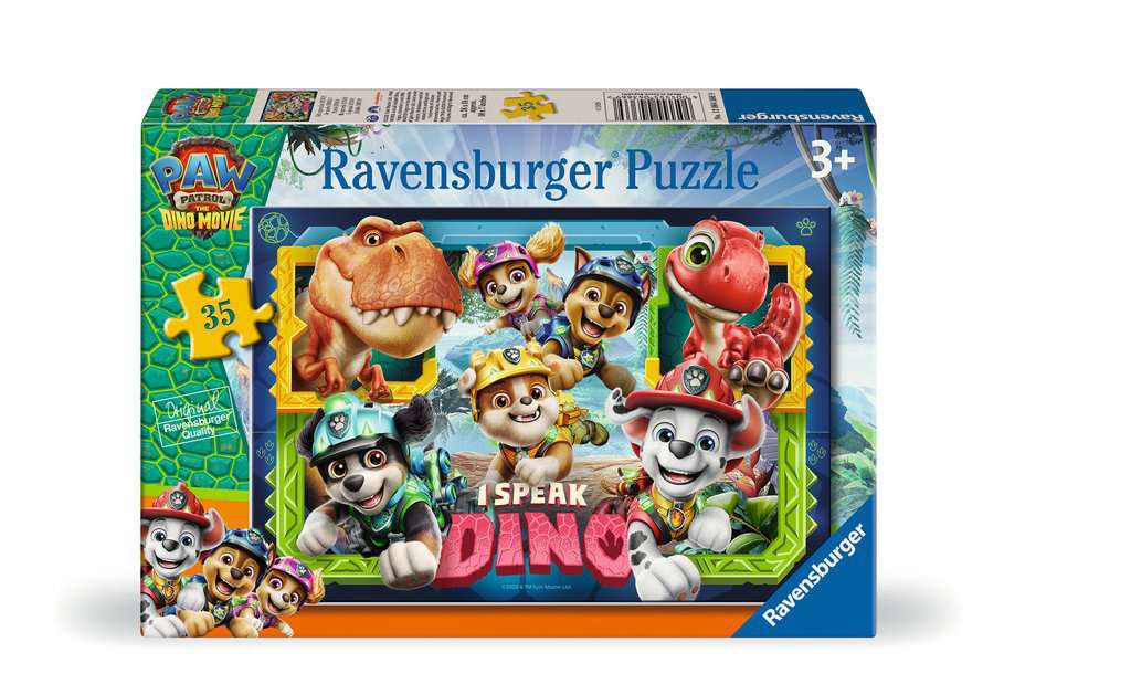 Paw Patrol I Speak Dino! - 35pc RAVENSBURGER — Games World South Australia