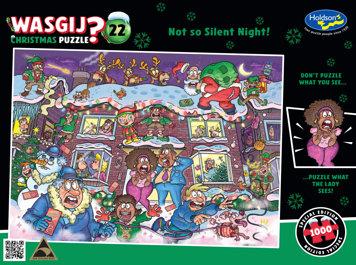 Wasgij Xmas #22 - Not So Silent Night 1000pc