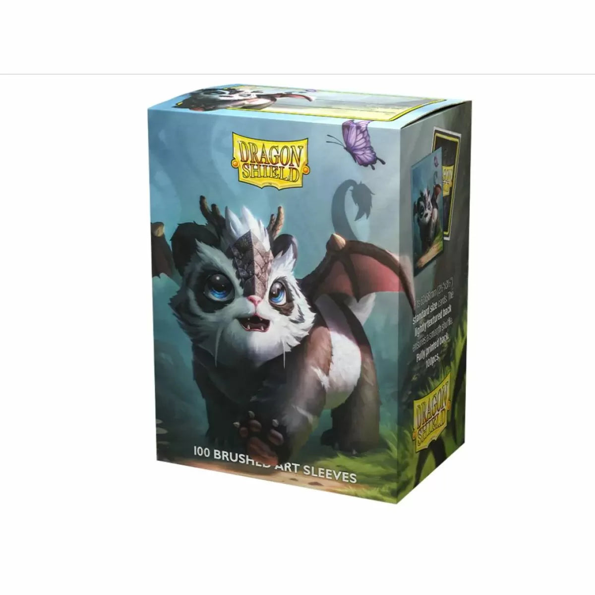 The Pandragon Sleeves - Dragon Shield - Box 100 - Brushed Art