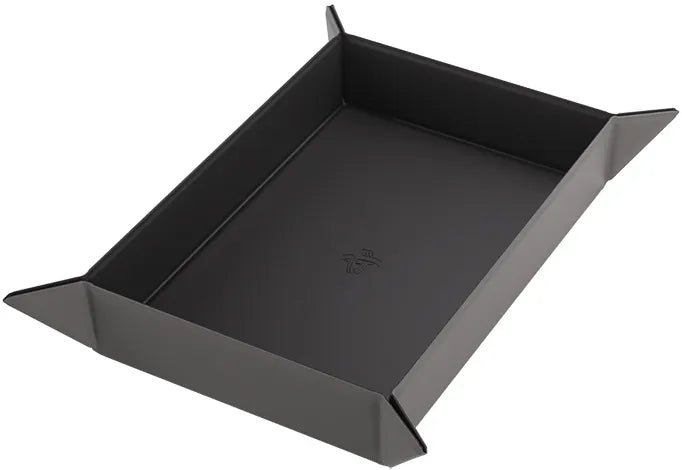 Black/Gray - Gamegenic Magnetic Dice Tray Rectangular
