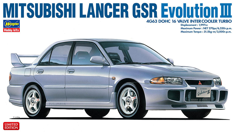 1/24 Mitsubishi Lance GSR Evo III