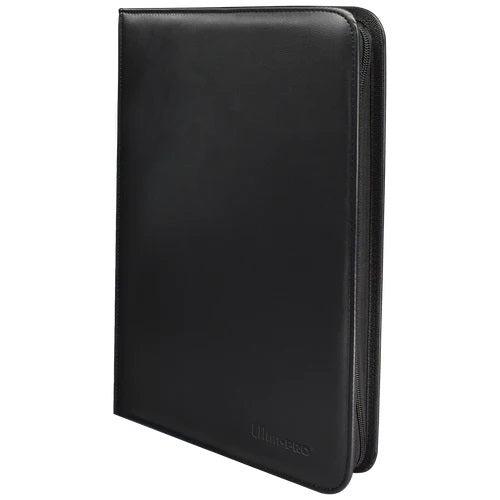 9-Pocket Zippered PRO Binder - Black - Ultra Pro