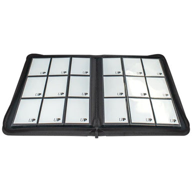 9-Pocket Zippered PRO Binder - Black - Ultra Pro
