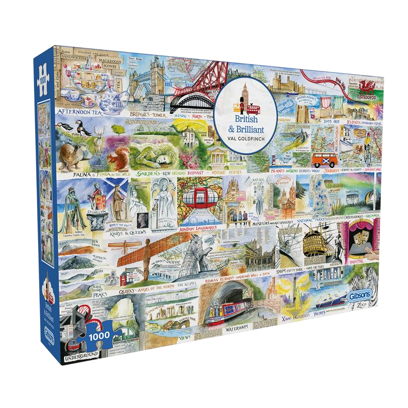 British & Brilliant 1000pc - Gibsons