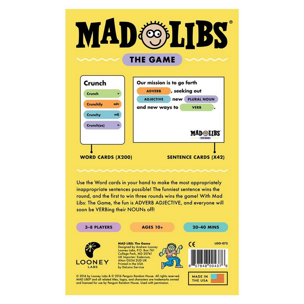 Mad Libs