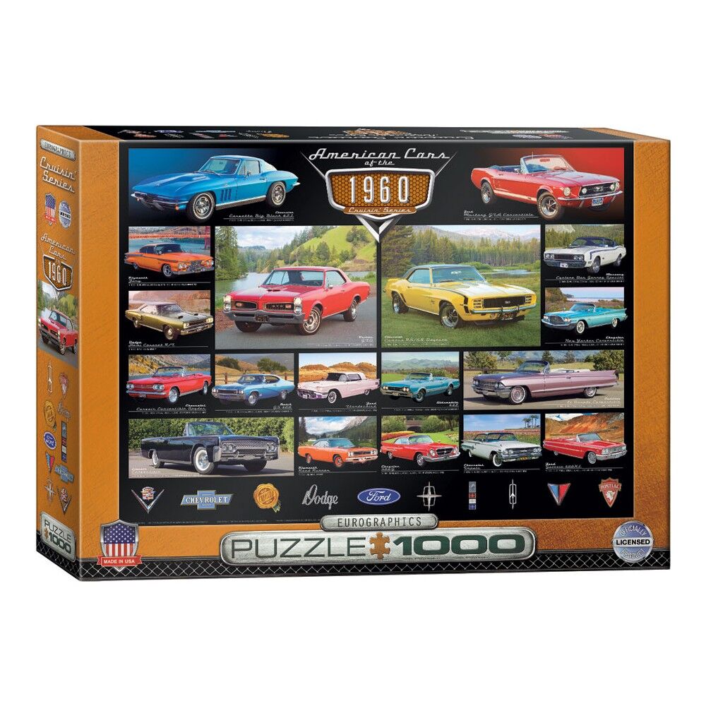 Cruisin Classics 1960s 1000pc - Eurographics