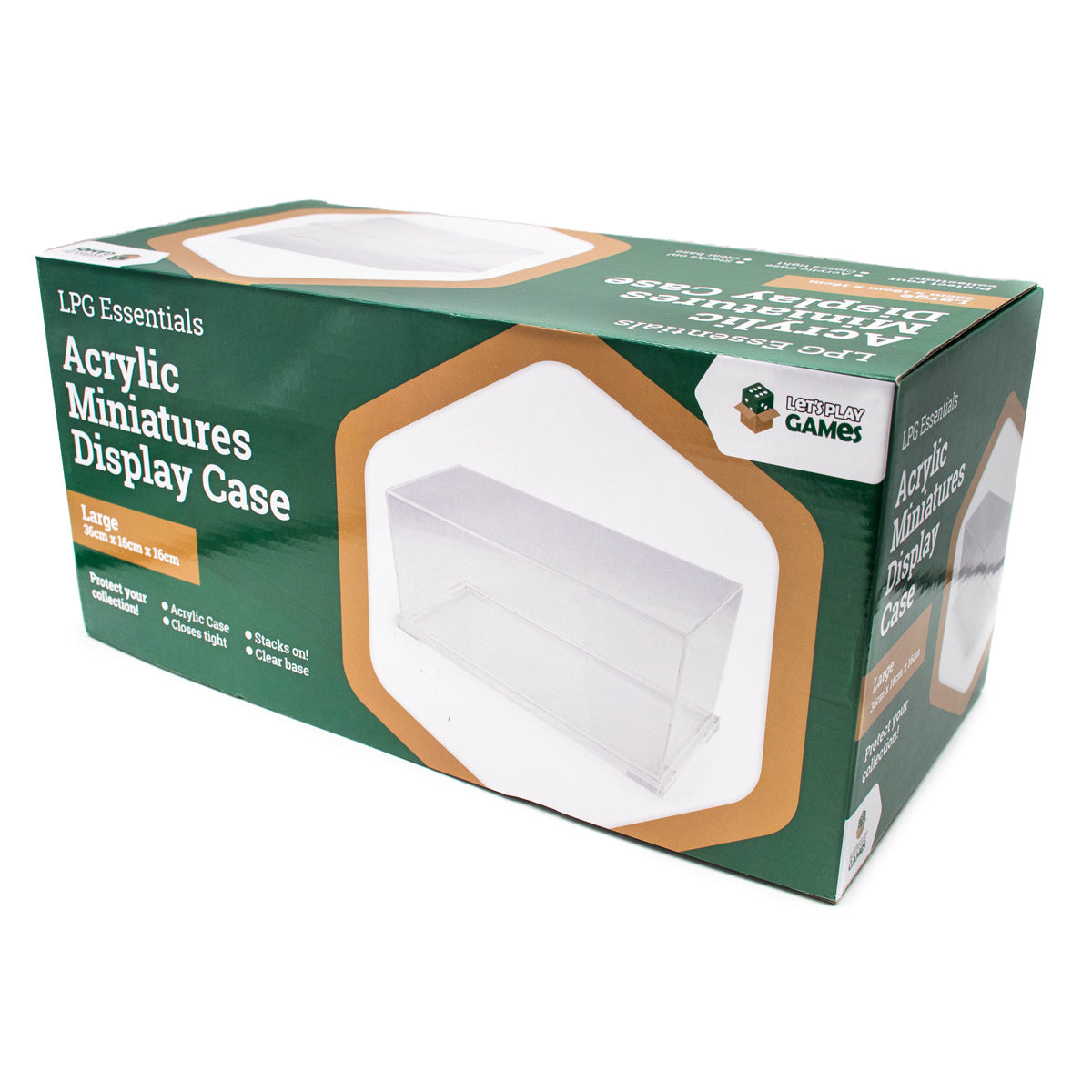 Acrylic Minitures Display- Large