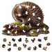 A5 Spiky Sweetheart Echidna Wooden Puzzle - Puzzle ART