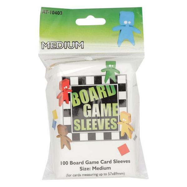 57x89 Medium Clear Board Game Sleeves - Dragon Shield
