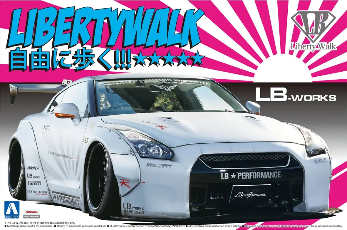 1:24 LB WORKS R35 GT-R Ver.2