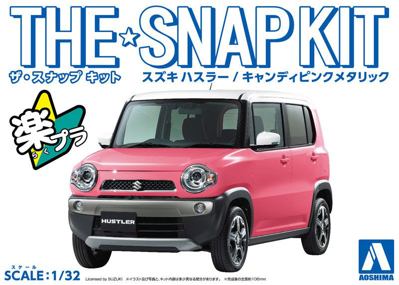 1/32 SUZUKI HUSTLER (Candy Pink Metallic) SNAP KIT