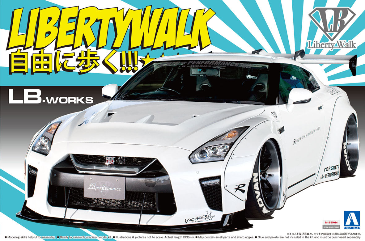 1:24 LB WORKS R35 GT-R type 1.5
