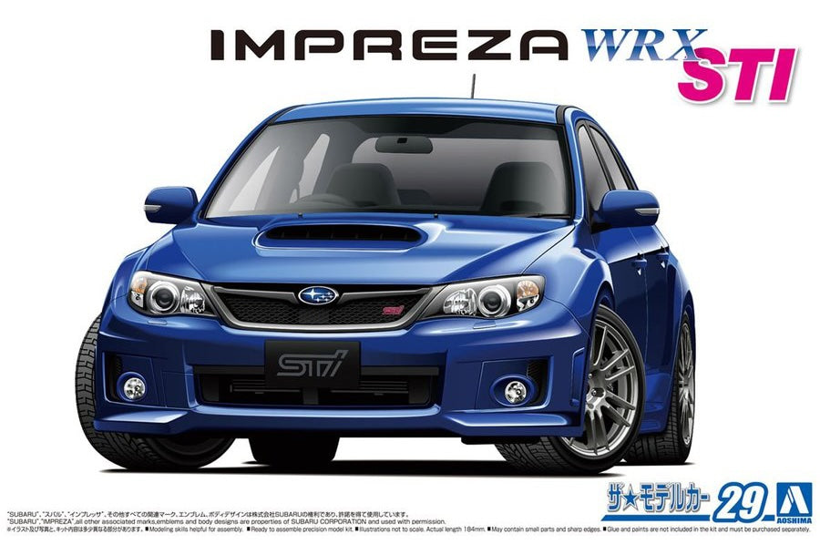 1:24 Subaru GRB IMPREZA WRX STI 10