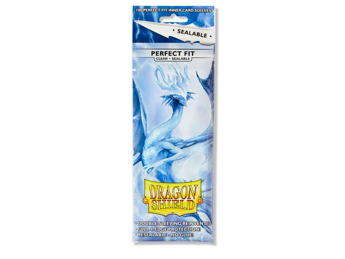 Perfect Fit SEALABLE - Clear - Dragon Shield - 100pc