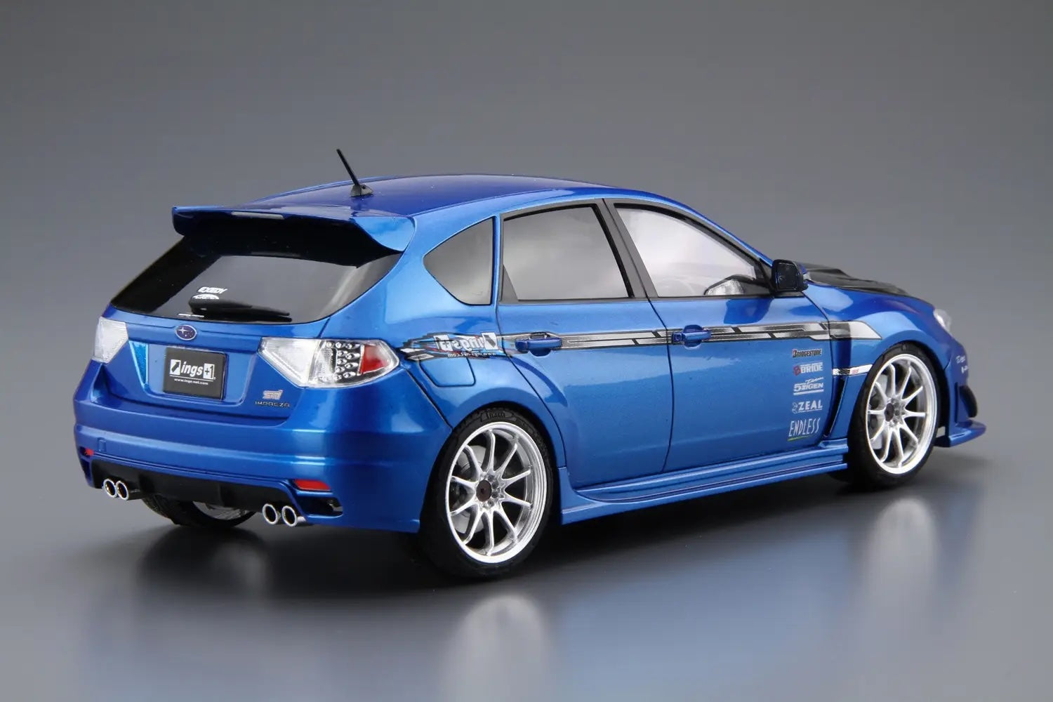1/24 ings GRB  IMPREZA WRX STI 07 SUBARU