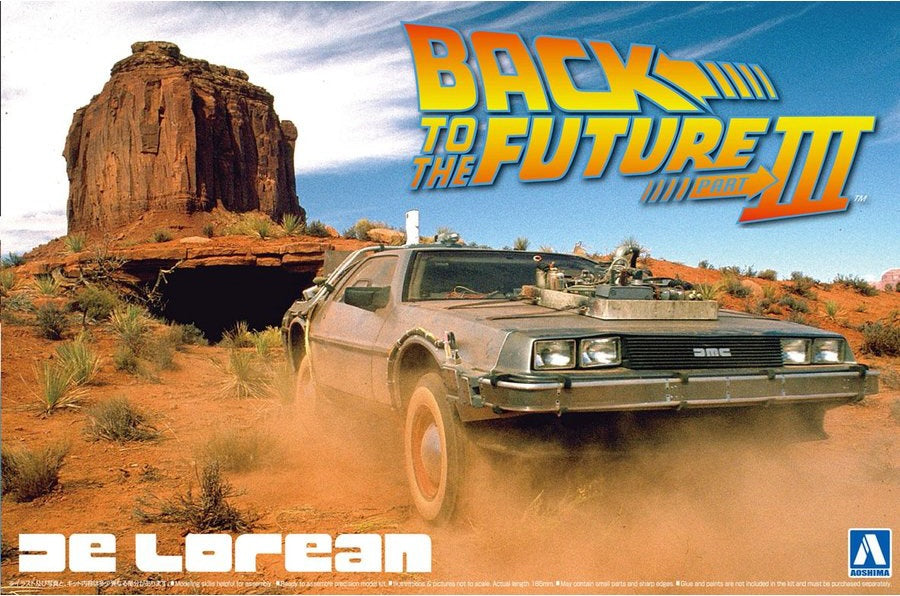1:24 BACK TO THE FUTURE DELOREAN from PART III