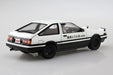 1:24 FUJIWARA TAKUMI AE86 TRUENO PROJECT-D Ver. with Figure