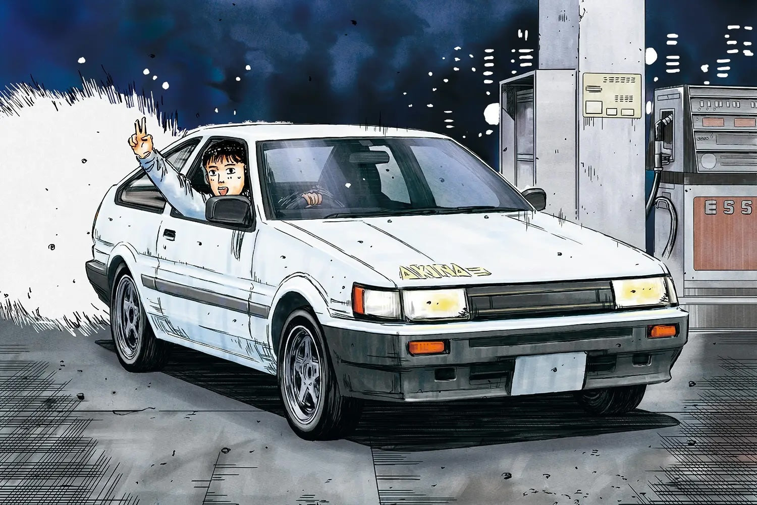 1:24 TAKEUCHI ITSUKI AE85 LEVIN TOYOTA