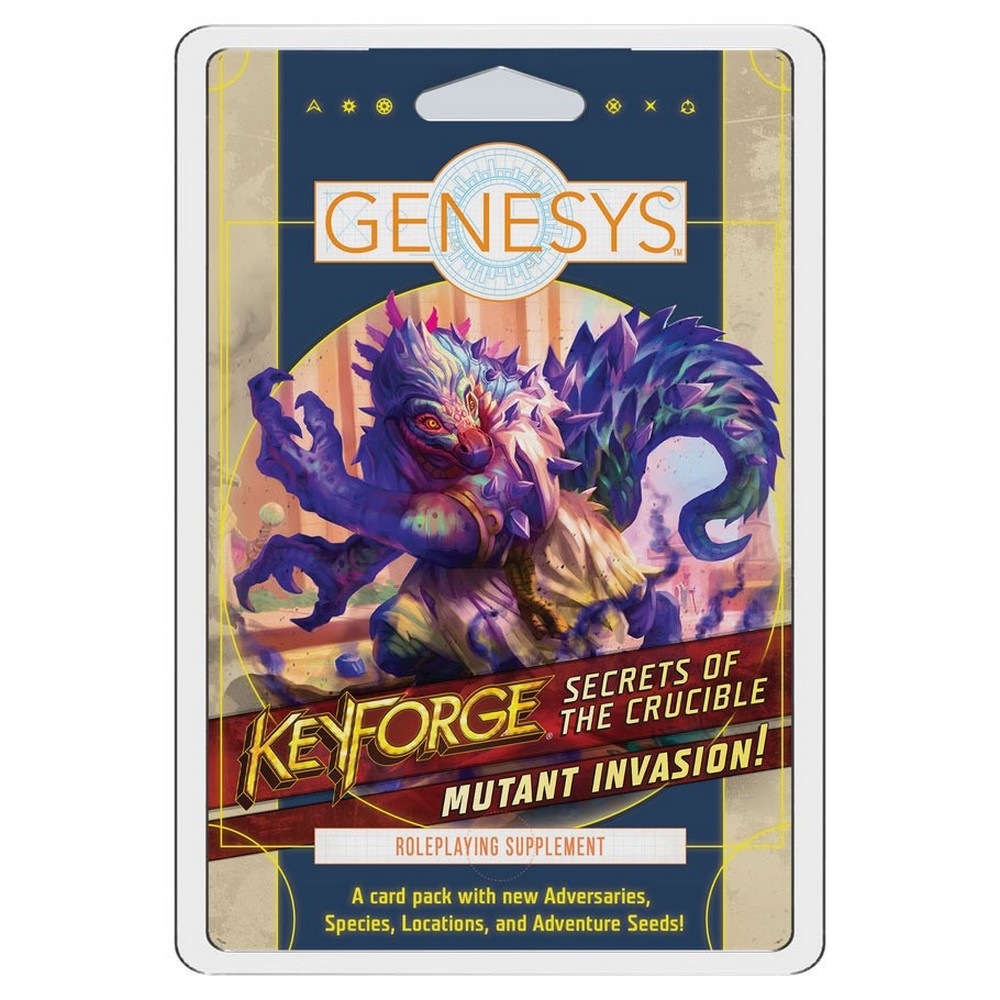 Secrets of the Crucible Mutant Invasion - Keyforge - Genesys RPG