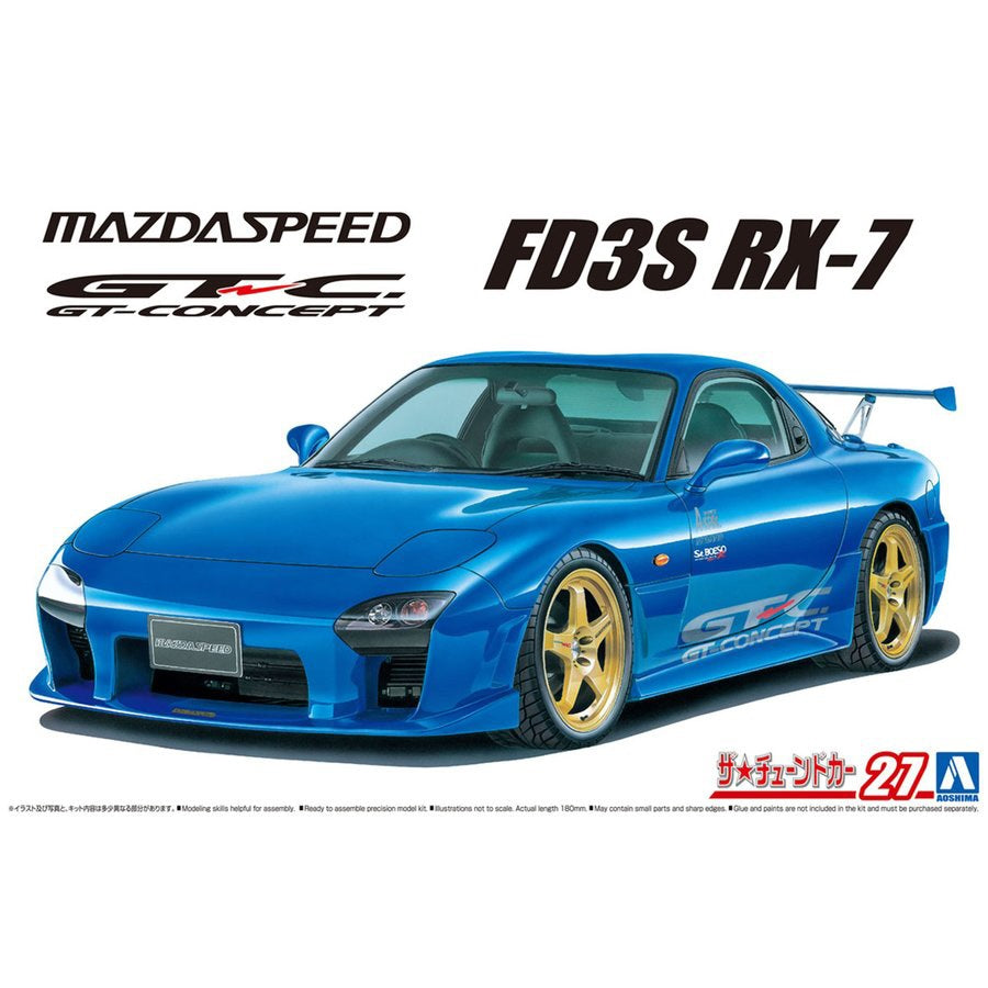 1:24 MAZDA SPEED FD3S RX-7 A-SPEC GT-C 99