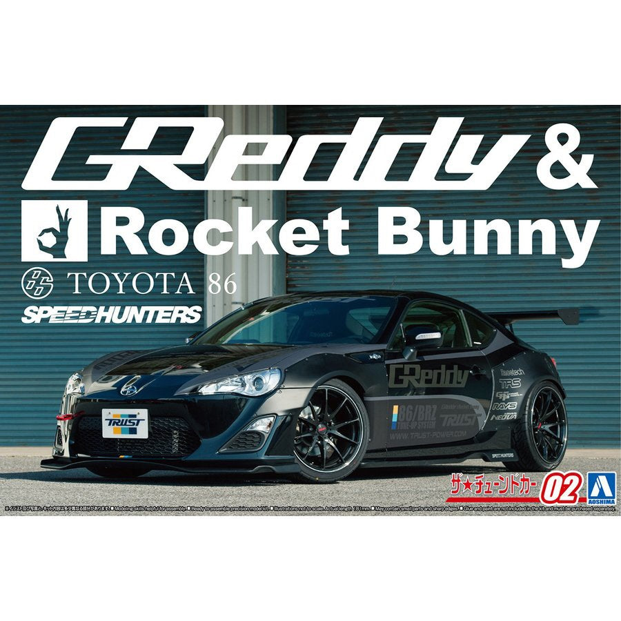 1:24 ZN6 TOYOTA 86 12 GREDDYandROCKET BUNNY VOLK RACING Ver. TOYOTA