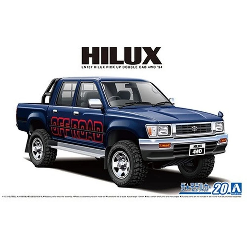 1/24 TOYOTA LN107 HILUX  PICK UP DOUBLE CAB 4WD 94