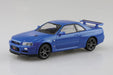 1/32 SNAP NISSAN R34 SKYLINE GT-R (Bayside Blue)