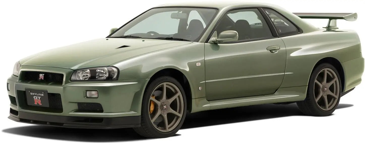 1/32 SNAP NISSAN R34  SKYLINE GT-R Nur (Millenium  Jade)