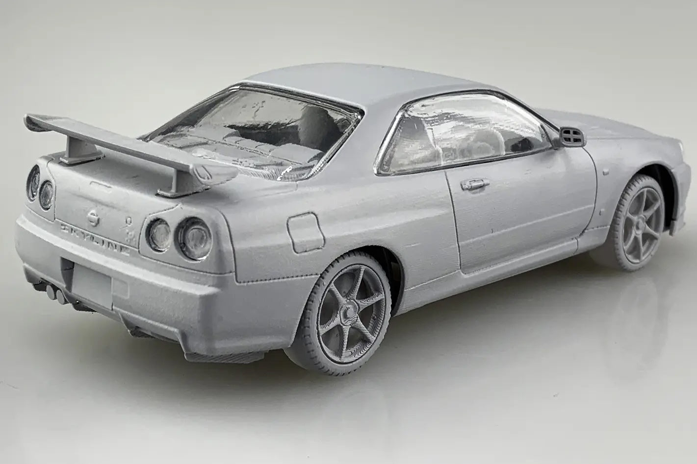 1/32 SNAP NISSAN R34  SKYLINE GT-R Nur (Millenium  Jade)