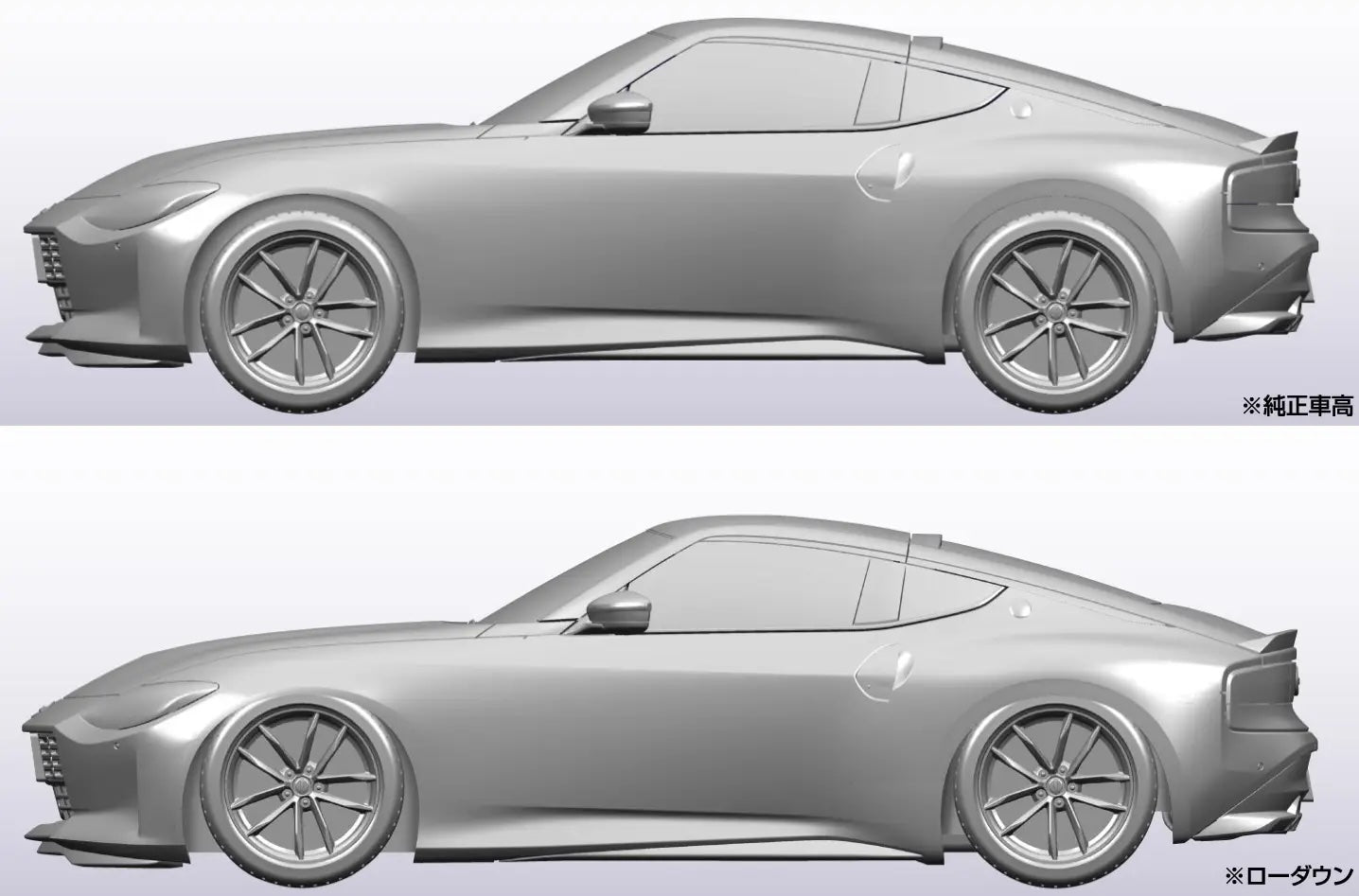 NISSAN RZ34 FAIRLADY Z Seiran Blue