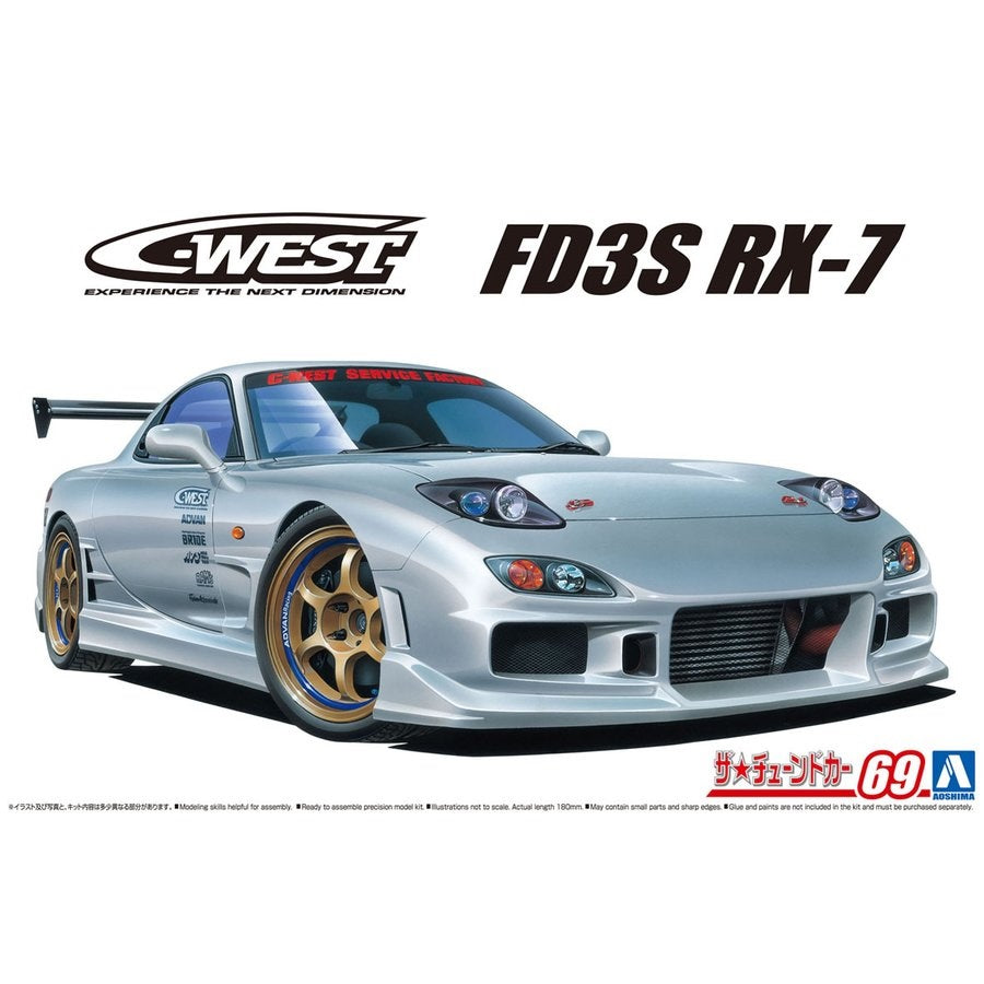 1:24 C-WEST FD3S RX-7 99 MAZDA