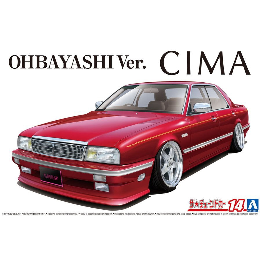 1/24 NISSAN 89 Y31 CIMA OBAYASHI