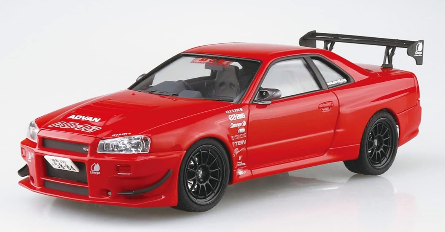 1:24 MCR BNR34 SKYLINE GT-R 02 NISSAN