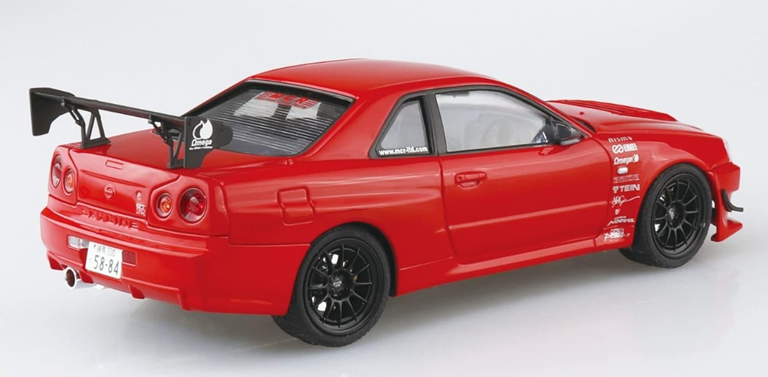 1:24 MCR BNR34 SKYLINE GT-R 02 NISSAN