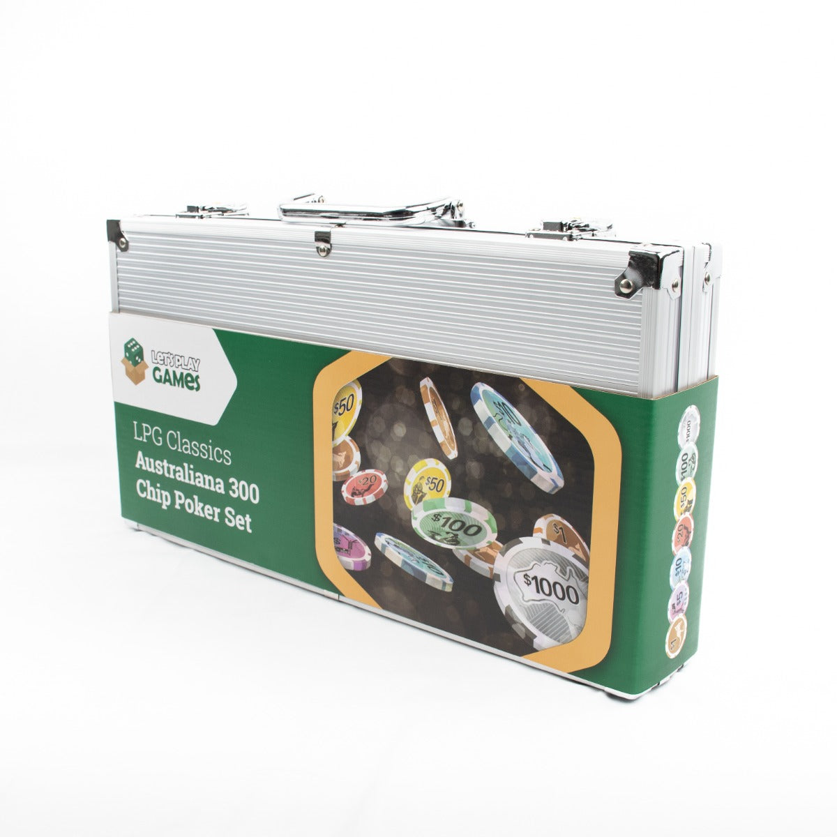 300 pcs LPG Clay Poker Set