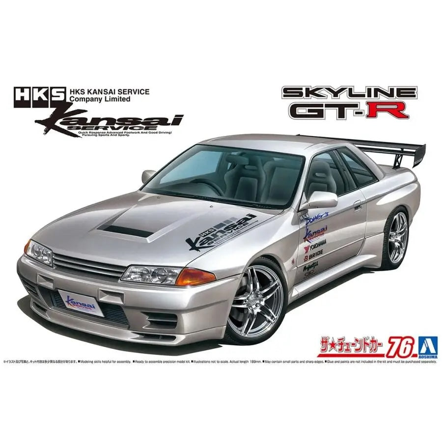 1:24 HKS Kansai BNR32 1SKYLINEGT-R 90