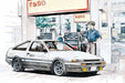 1:32 SNAP INITIAL-D TAKUMIS HACHIROKU