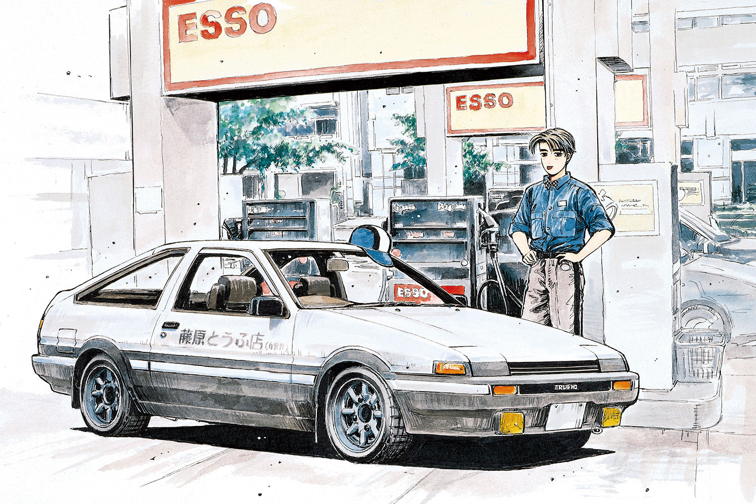 1:32 SNAP INITIAL-D TAKUMIS HACHIROKU