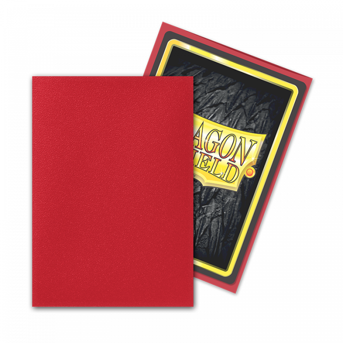 Japanese Ruby MATTE Sleeves - Dragon Shield - Box 60