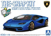 1/32 SNAP Lamborghini (Metallic Blue) Countach LPI 800-4