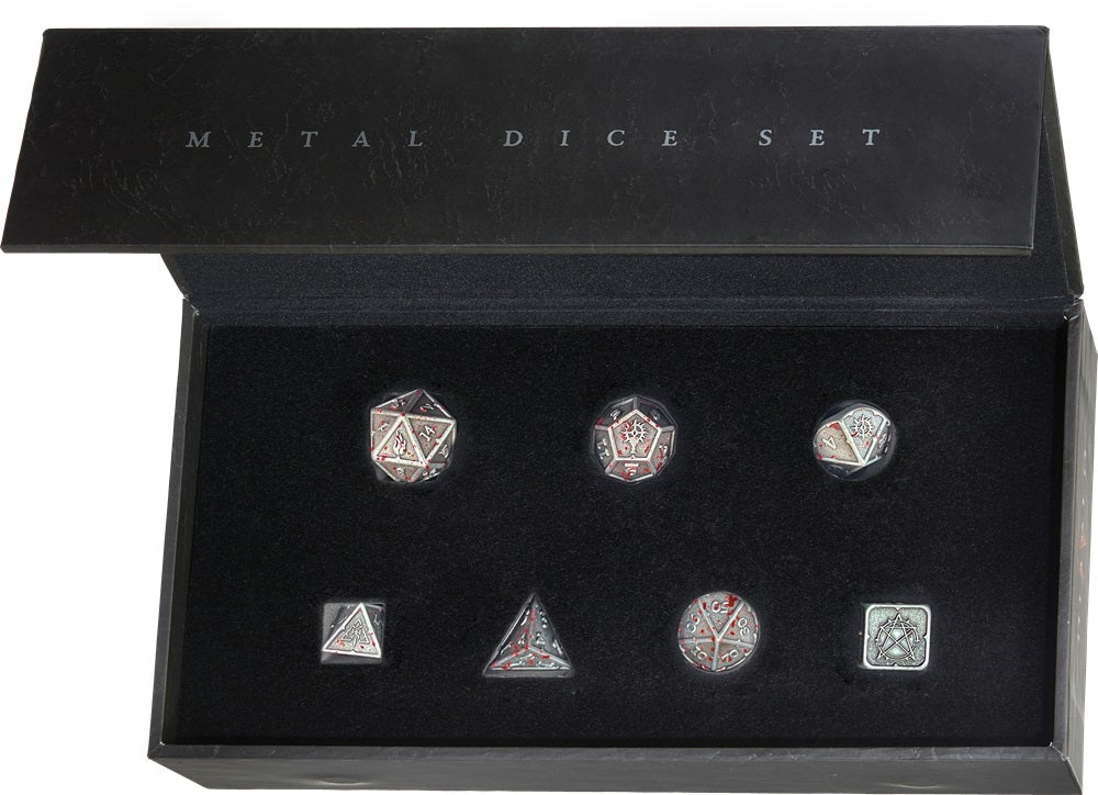 Diablo IV Metal Dice Set