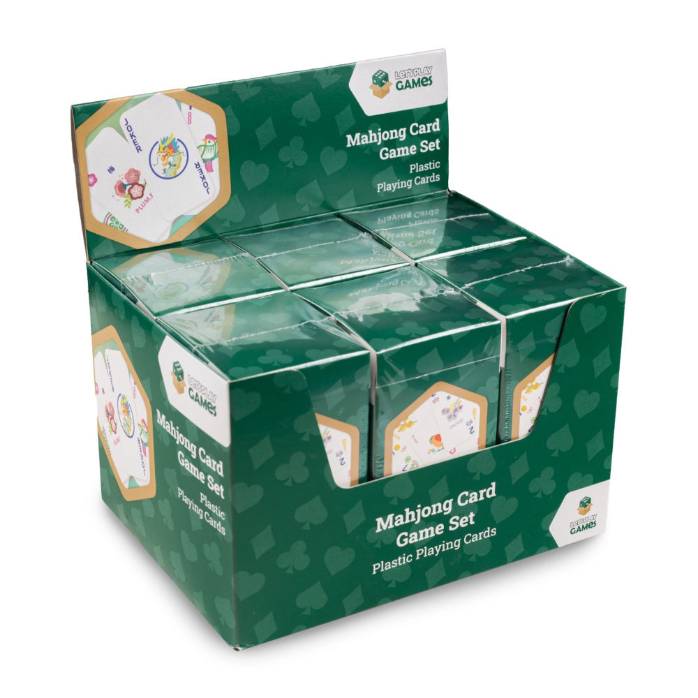 Mah Jong Cards Gift Set - Plastic - LPG Classics
