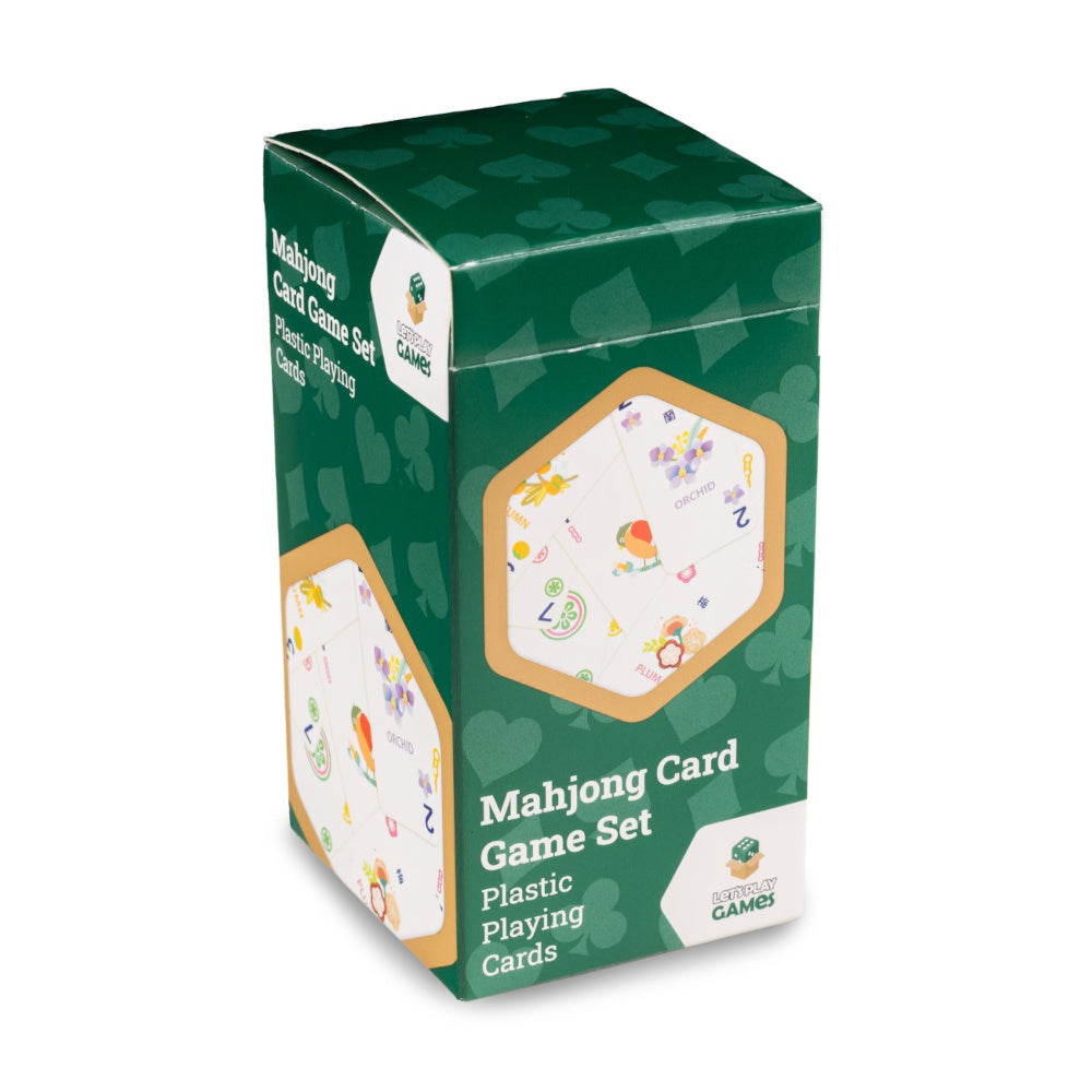 Mah Jong Cards Gift Set - Plastic - LPG Classics