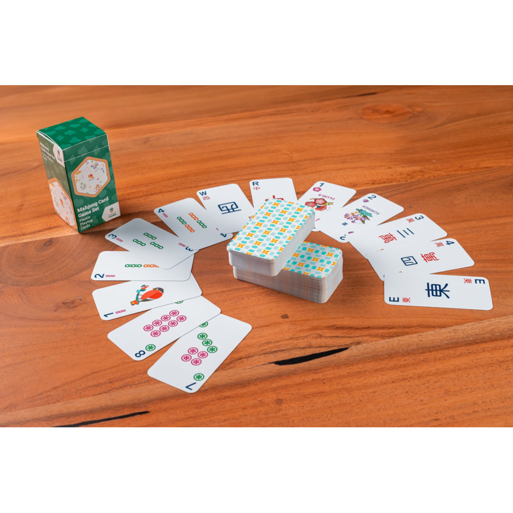 Mah Jong Cards Gift Set - Plastic - LPG Classics