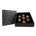 Draco Dark Red/Gold Metal Dice Set