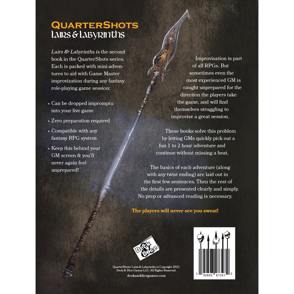 Lairs and Labyrinths - Quartershots