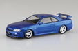 1/32 SNAP NISSAN R34 (Bayside Blue) SKYLINE GT-R CUSTOM WHEEL