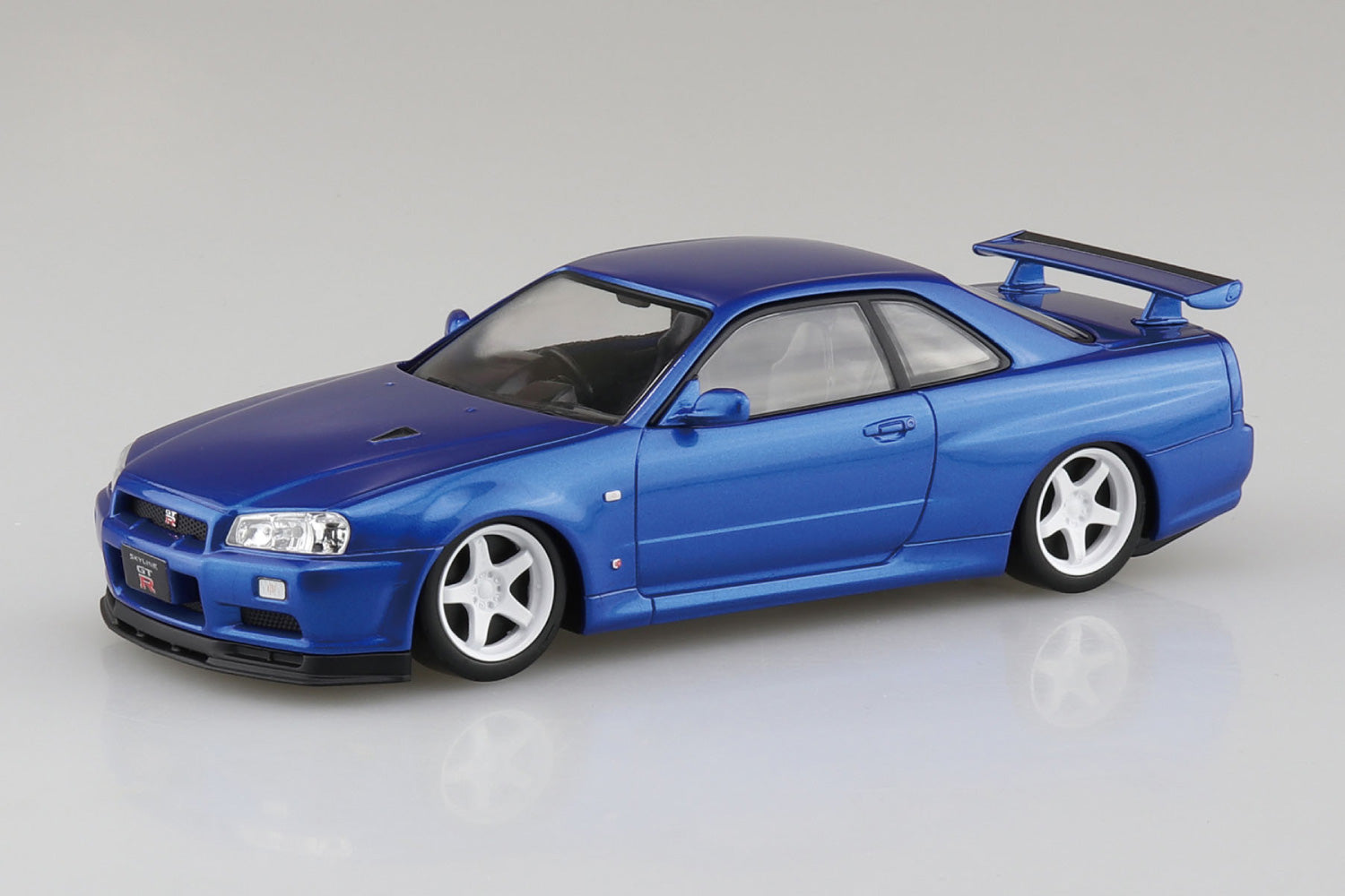 1/32 SNAP NISSAN R34 (Bayside Blue) SKYLINE GT-R CUSTOM WHEEL