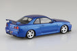 1/32 SNAP NISSAN R34 (Bayside Blue) SKYLINE GT-R CUSTOM WHEEL