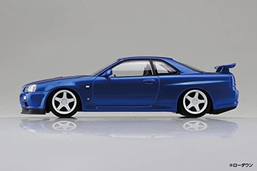 1/32 SNAP NISSAN R34 (Bayside Blue) SKYLINE GT-R CUSTOM WHEEL